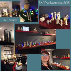(kerst)decoratie tijdens ‘EXPO erikakeramika 2018’