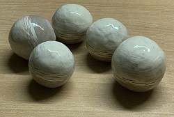 Bollen “ met streepjes”